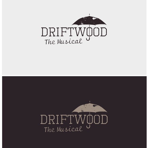 コンペ「Design the Title Treatment/Hero Image  for new Musical DRIFTWOOD」のデザイン by danil_creaさん 