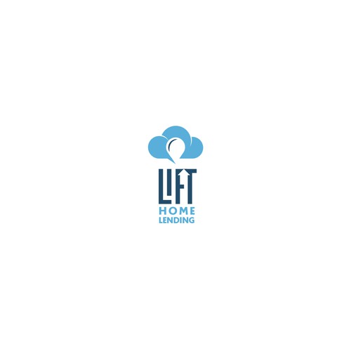 Lift Home Lending Logo Design by freecycle