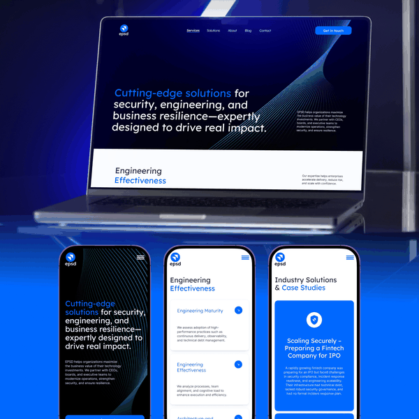 EPSD - Strategic Consulting in Technology and Cybersecurity