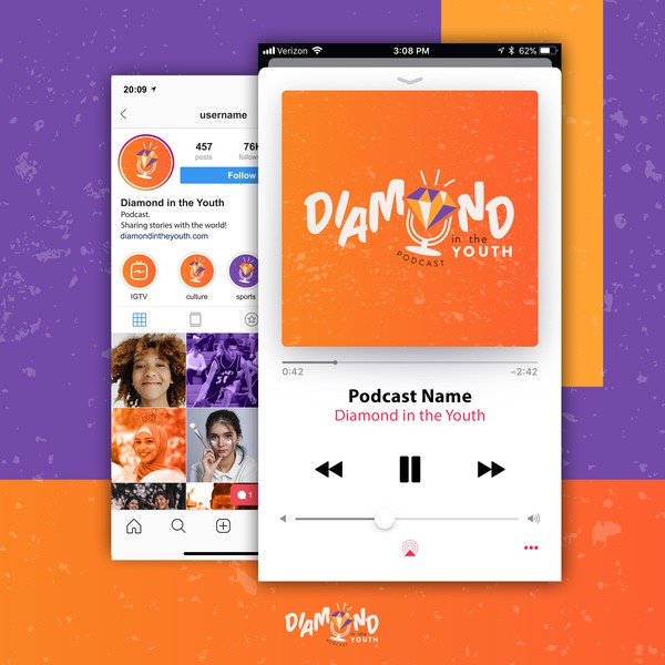 Design by deleted-2126928 titled "Podcast cover"