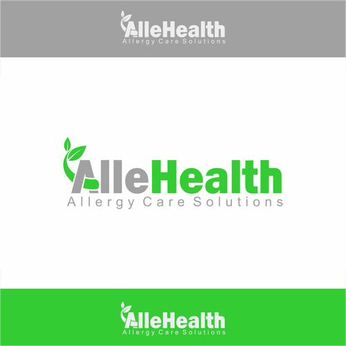 Create a logo for a new allergy company called AlleHealth Design by Ossiana