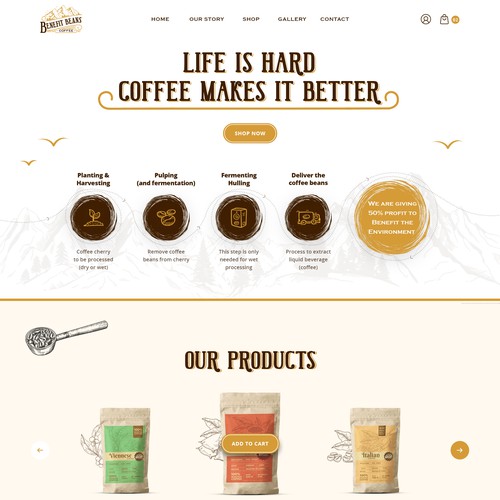 Landing page design contest entry by AxayS