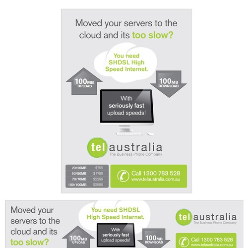 Telaustralia the Business Phone Company needs a new banner ad-ontwerp door BJarris