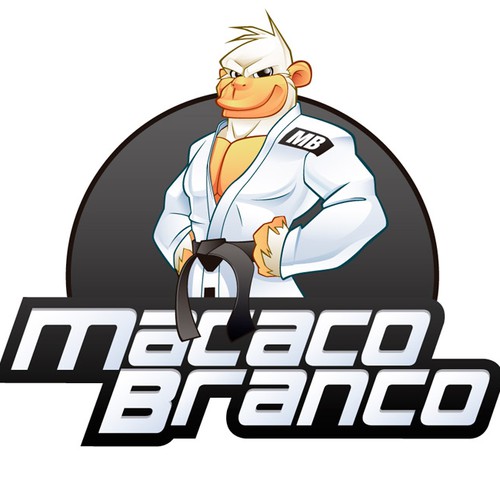 Illustrated character logo wanted for a new clothing brand - macaco branco!  (white monkey), Logo design contest