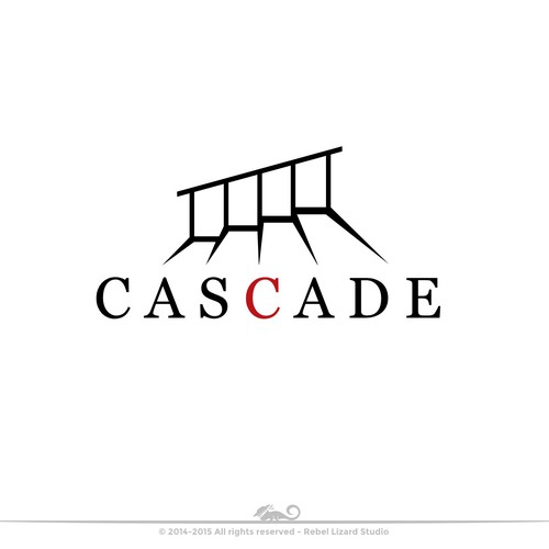 Create a luxurious yet simple restaurant and nightclub logo for CASCADE Diseño de Pixoblue Design