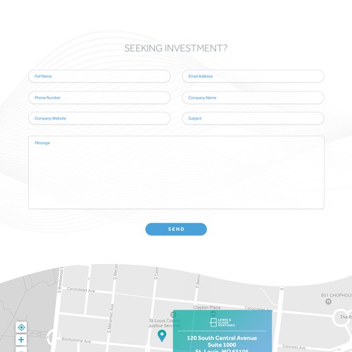 Create a modern Word Press theme design for Lewis & Clark Ventures Design by Balabek