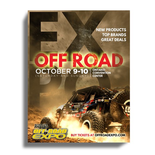 Off-Road Expo poster Design by Mr.TK