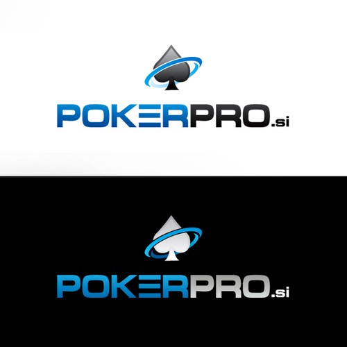 Poker Pro logo design Diseño de andreastan