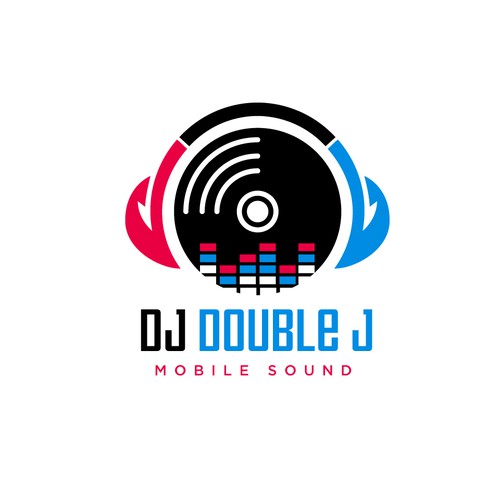 Create a sweet iconic design logo for DJ Double J | Logo & social media ...