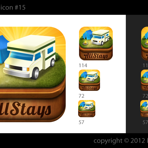 Design new icon for a top 10 travel app Design von MikeKirby