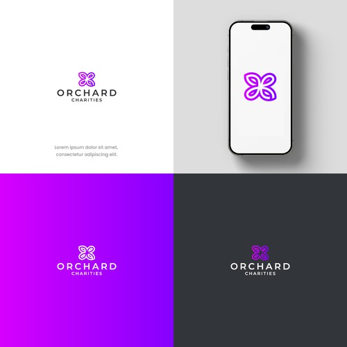 Local charity logo representing doing good Design by Pro Step ♐︎