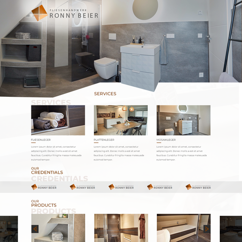 Web page design contest entry by 3151618