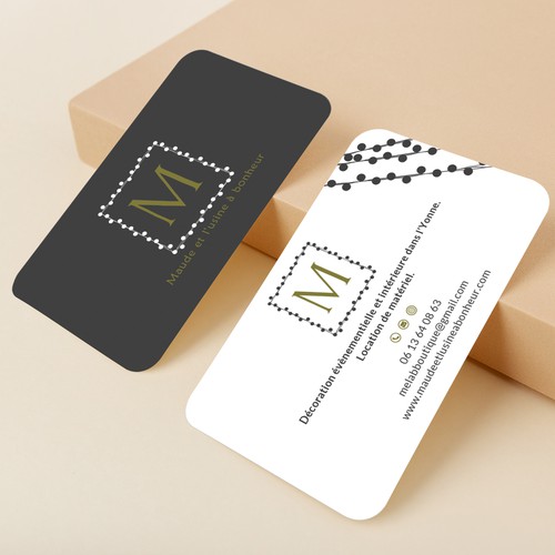 Business card contest entry by Roni_