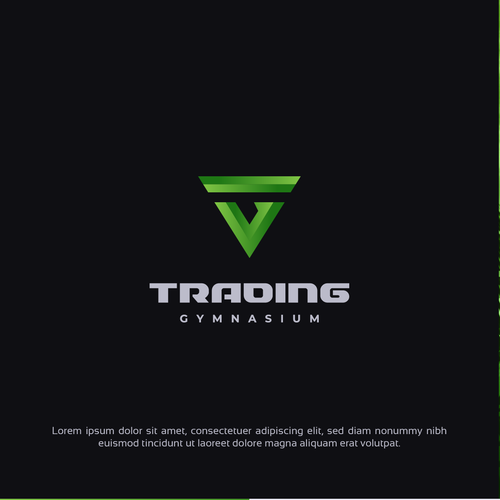 Logo for "Trading Gymnasium" for a stock market company Design by Just Pixel