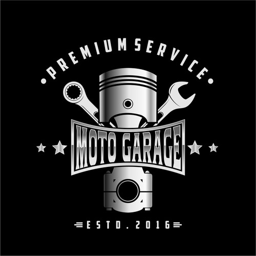 MOTORCYCLE / ATV / UTV / JETSKY REPAIR AND SERVICE LOGO | Logo design ...