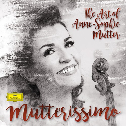 Illustrate the cover for Anne Sophie Mutter’s new album Design by bojaneft