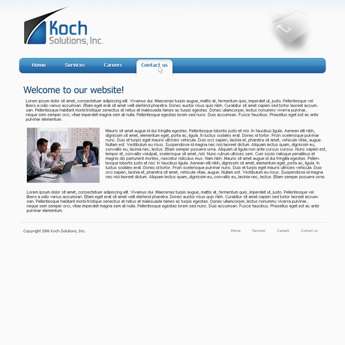 $500.00 Website template (Design only) Design by Scott Mitchell