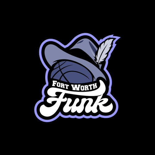 Basketball Logo for Team 'Fort Worth Funk' - Your Winning Logo Featured on Major Sports Network Design by sukadarma