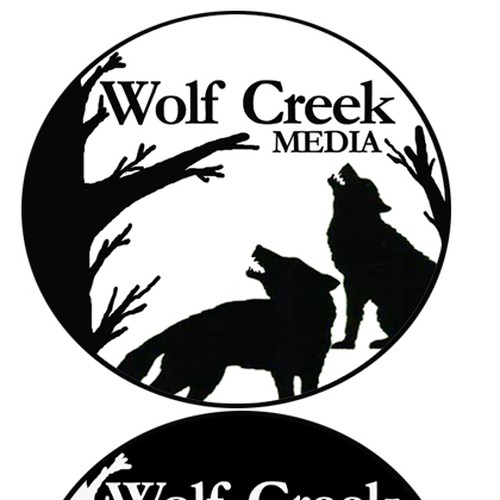 Wolf Creek Media Logo - $150 Diseño de Senjula