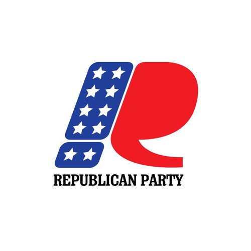 The American Political Parties Need a Logo Re-Design! Design by symsdn