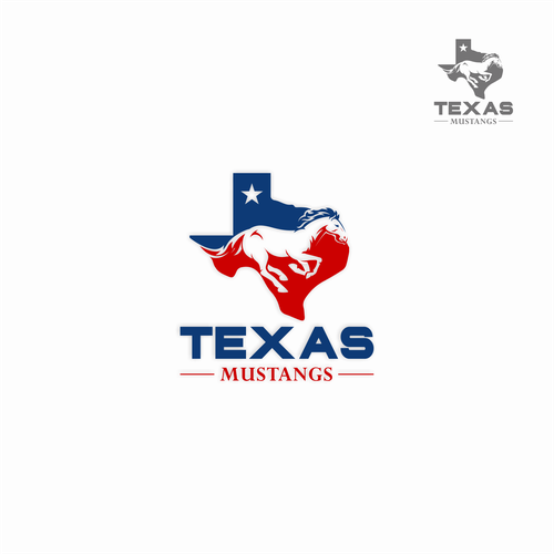 Diseño de Texas Mustangs de syiuqi