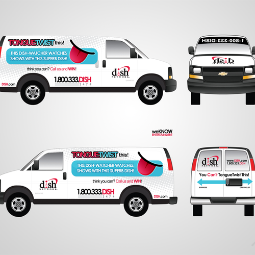 V&S 002 ~ REDESIGN THE DISH NETWORK INSTALLATION FLEET Design by kotan