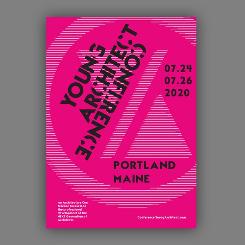 Poster Design for Millennial Architecture Conference Design by Platinum club