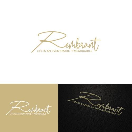 Visually appealing modern logo/font face for our contemporary industrial banquet hall Design por UMI.HAMASAH