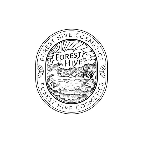 Concept logotype for Forest Hive Cosmetics