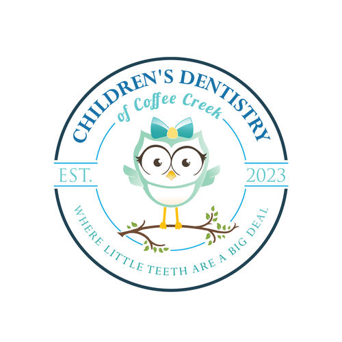 Pediatric Dental office needing a fun, playful, yet sophisticated logo design Design by aqiio.dsgn