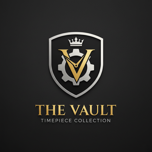 The Vault | Timepiece Collection Logo Contest Design by merajhossain