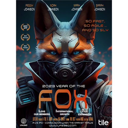 Design di Life360 2023 Year of the Fox Poster di Asiel ..
