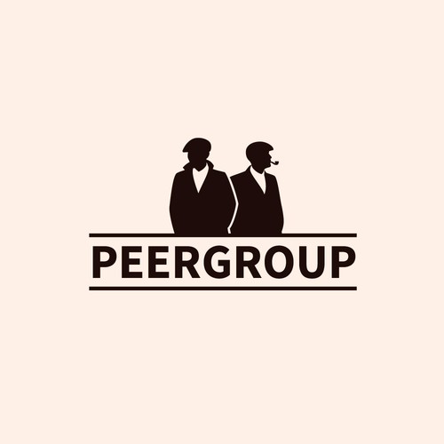 Design a classic brand logo for Peergroup, who have the target group of casuals, a subculture of football fans! Design by Sacti Studio