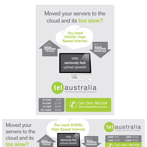 Telaustralia the Business Phone Company needs a new banner ad-ontwerp door BJarris