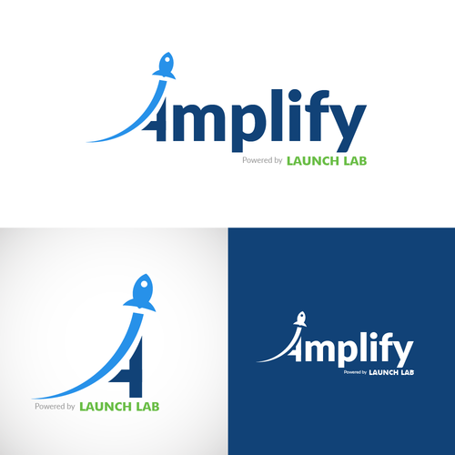 Launch Lab is releasing a new program called Amplify. We need a logo to really make it special! Design by Greyhatt