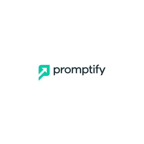Modern, Simple and Sleek Logo for Promptify.com Design by d'zeNyu