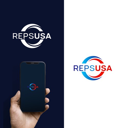 Rep's USA Logo Design réalisé par Nana445