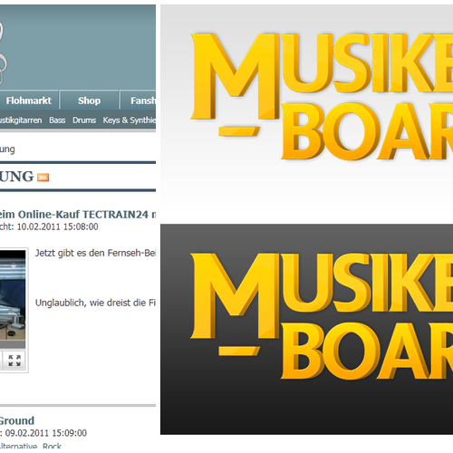 Logo Design for Musiker Board Design by DasRofl