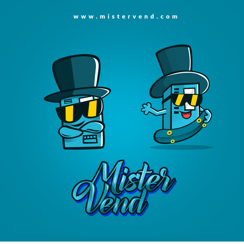 looking for a fun exciting logo for my vending machine business Design by Dzynz
