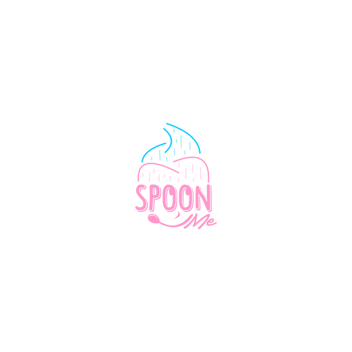 Create a trendy logo for a new Frozen yogurt shop! Spoon Me Yogurt Design by obsitatum™