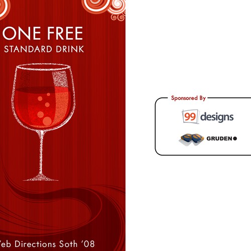 Design the Drink Cards for leading Web Conference! Design por kuwait