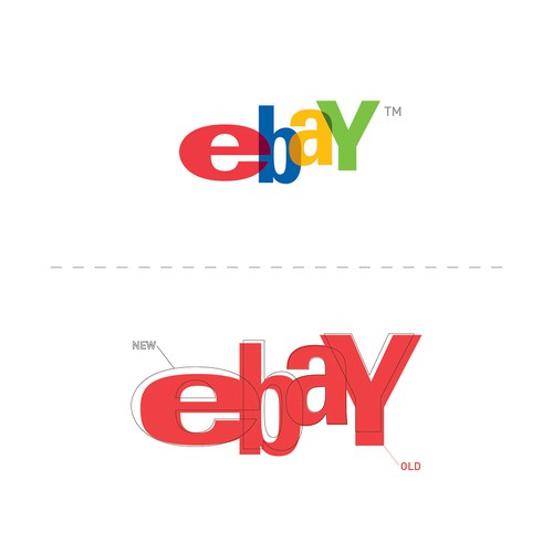 99designs community challenge: re-design eBay's lame new logo! Design por zharimm