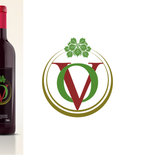 Design by Ajipebrian titled "Create the next logo for Vintners Own  or V.O. "