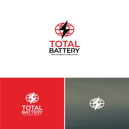 Total Battery Logo Design-ontwerp door Black-Pepper