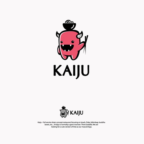 Kaiju Asian Kitchen needs a logo Design by Maria's designs