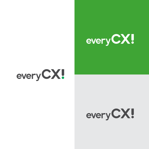 EVERY CX (Customer experience) logo for international SaaS product. Diseño de Adiwinata