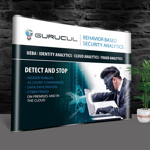 10x10 Pop Up Backwall Design by BrainStorm.