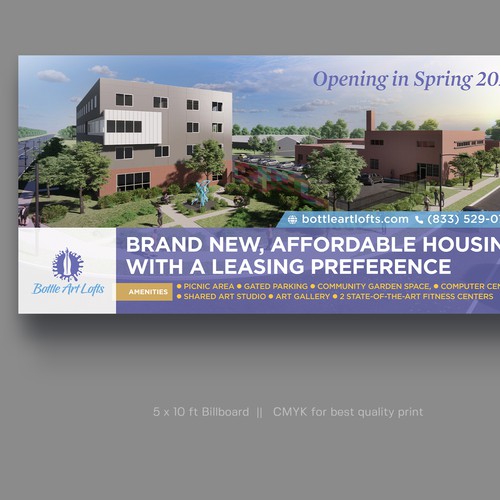 Show Us Your Creative Side with a Banner for New Artist Housing Design by M A D H A N