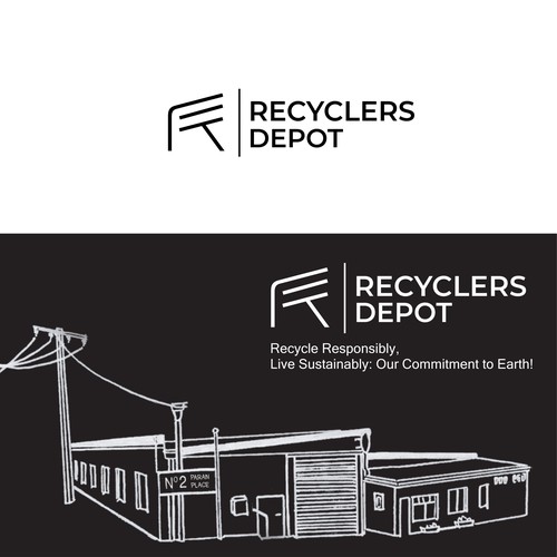 Recyclers Depot, Launching online soon with your help! Design by chimosi