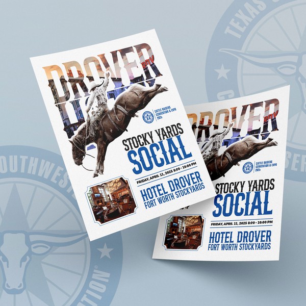 Flyer - Western Social Gathering Advertisement